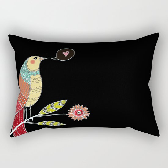 l'amour est dans l'air Rectangular Pillow