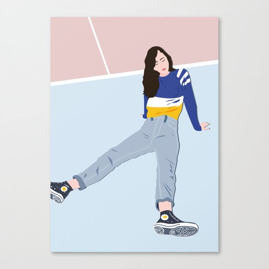 COURT Canvas Print