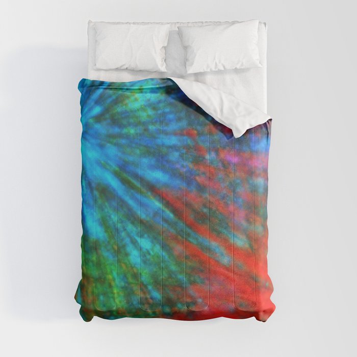 Abstract Big Bangs 001 Comforter