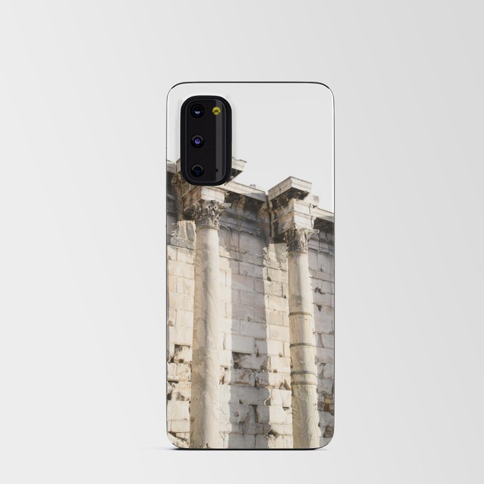 Hadrian's Library Columns #1 #wall #art #society6 Android Card Case
