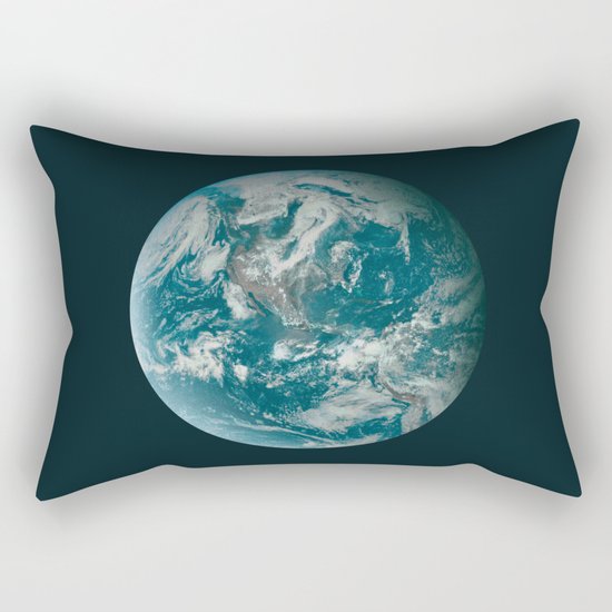 Earth Rectangular Pillow