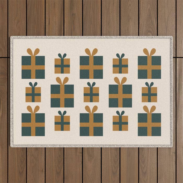 Christmas Presents (Highland) Outdoor Rug