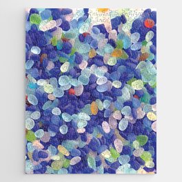 Sea Glass Love Collage EXTRAVAGANZA Original Valentines Day Gift - Donald Verger Valentine's Art Jigsaw Puzzle