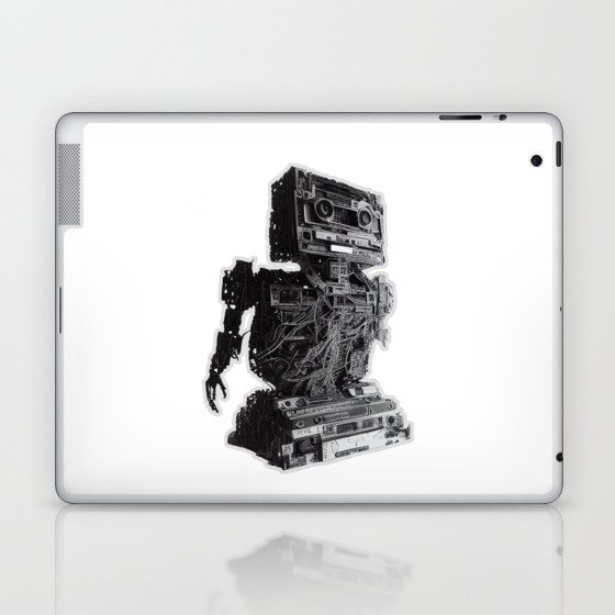 Retro HiFi Robot Laptop & iPad Skin