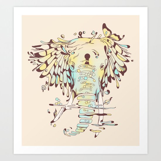 Broken Memories Art Print