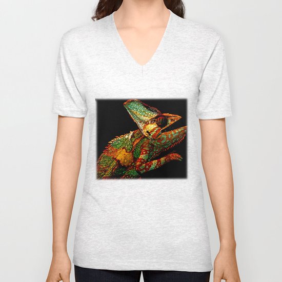 KARMA CHAMELEON Unisex V-Neck