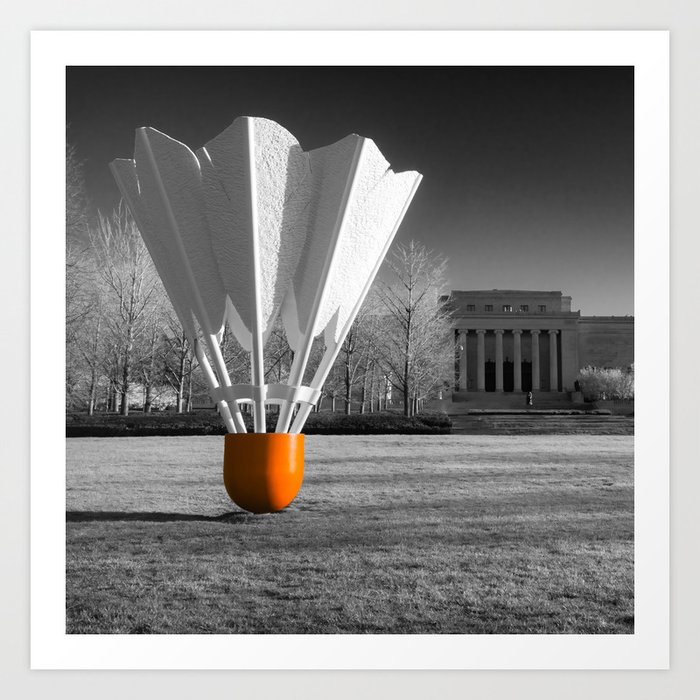 Shuttlecock sculpture deals