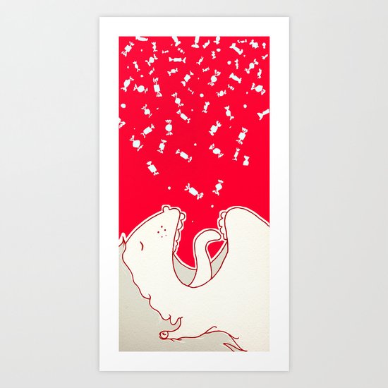 Candymania Art Print