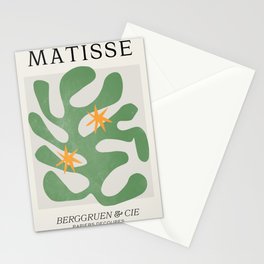 Fern Green Leaf: Matisse Series 01 | Mid-Century Edition Stationery Card