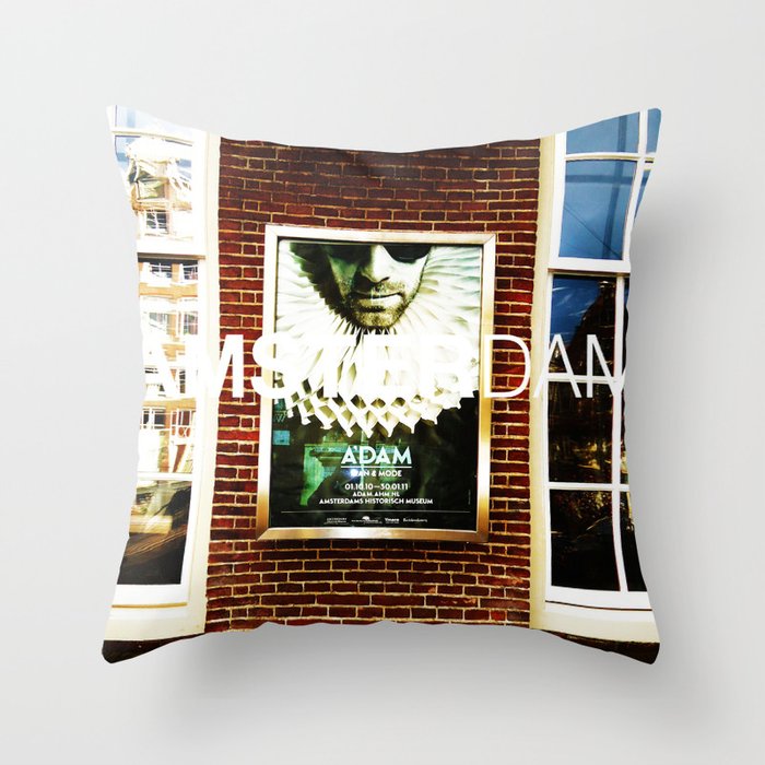 Amsterdam Posters Throw Pillow