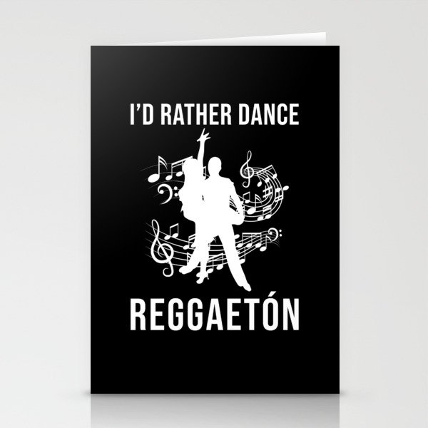Reggaeton Stationery Cards