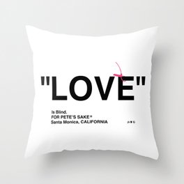 "LOVE" Throw Pillow