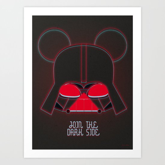 Vader Art Print