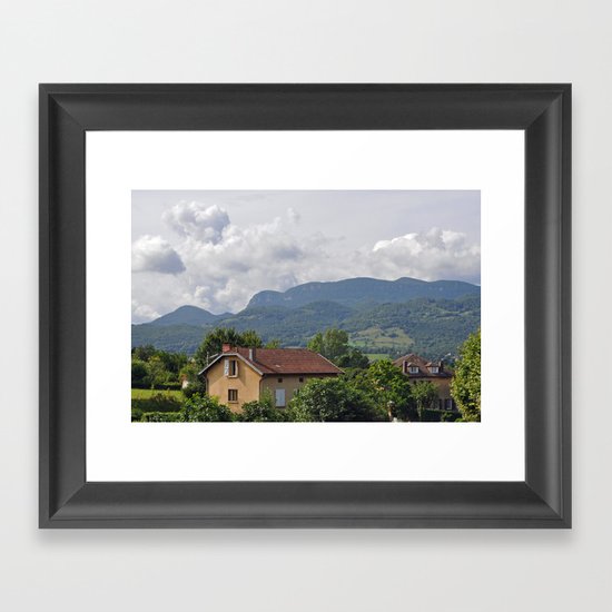 Saint-Lizier, France Framed Art Print