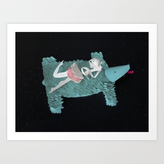 Dead or alive Art Print