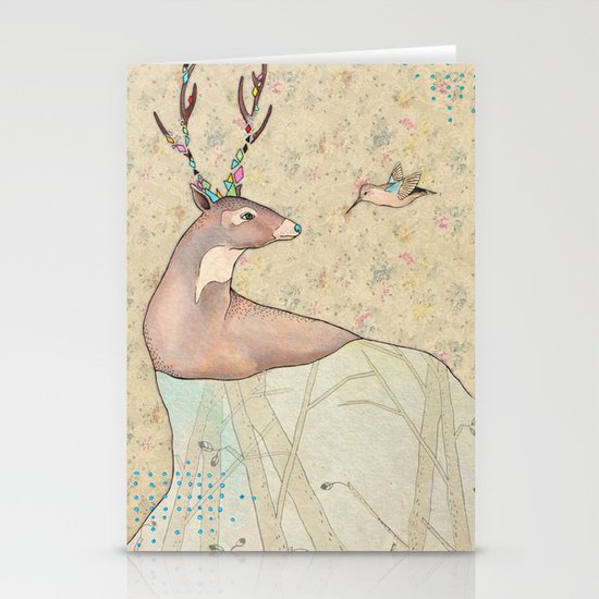 ...tener un bosque dentro. Stationery Cards