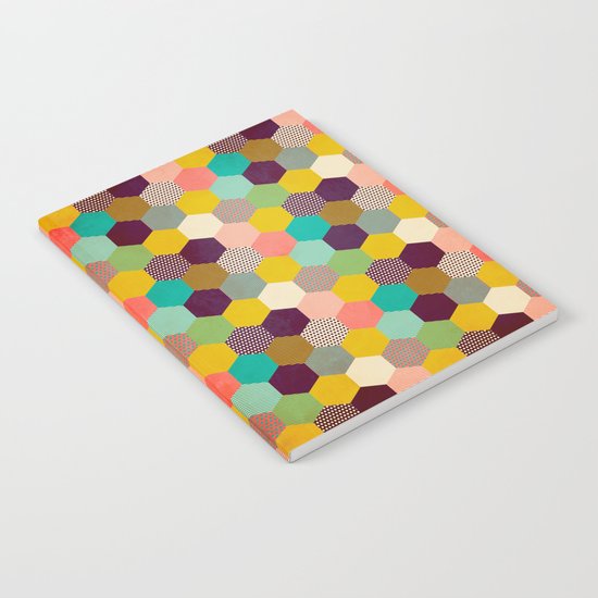 Fun Hexagon Notebook