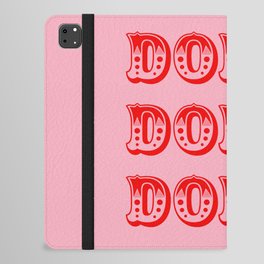 “I was the first woman to burn my bra—it took the fire department four days to put it out.” iPad Folio Case