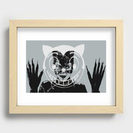 Meow Recessed Framed Print