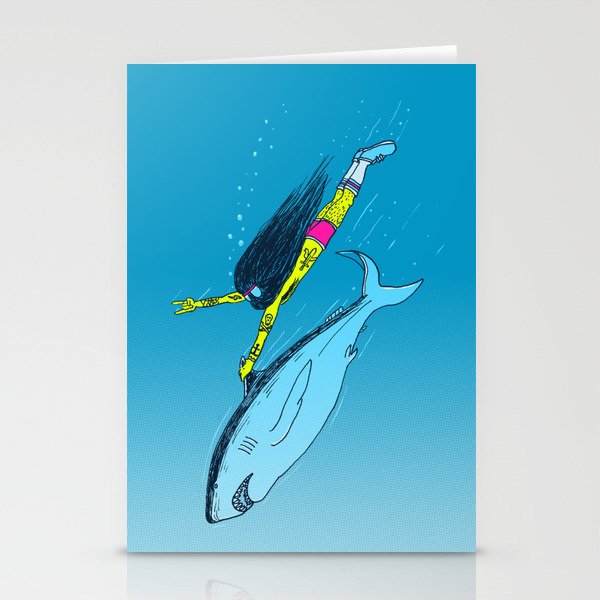 Shark Yeah Stationery Cards