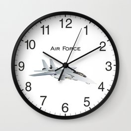 American F-14 Jet Fighter Wall Clock