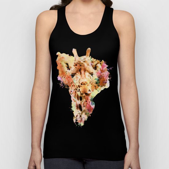 giraffe Unisex Tank Top