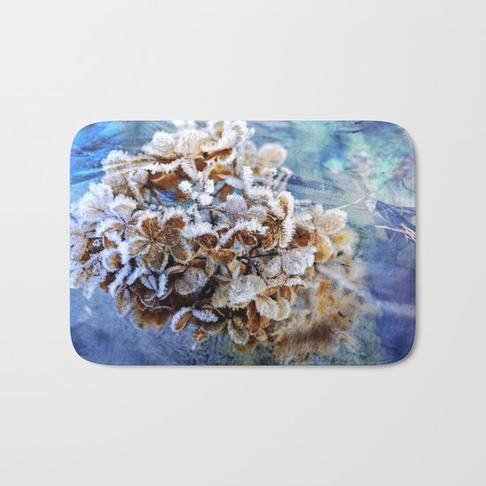 Frozen Poetry Bath Mat