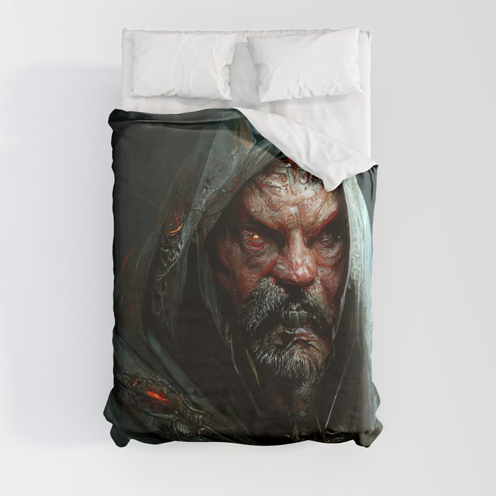 The Corrupt Wizard Duvet Cover