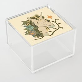 Vintage Magic Unicorn Acrylic Box