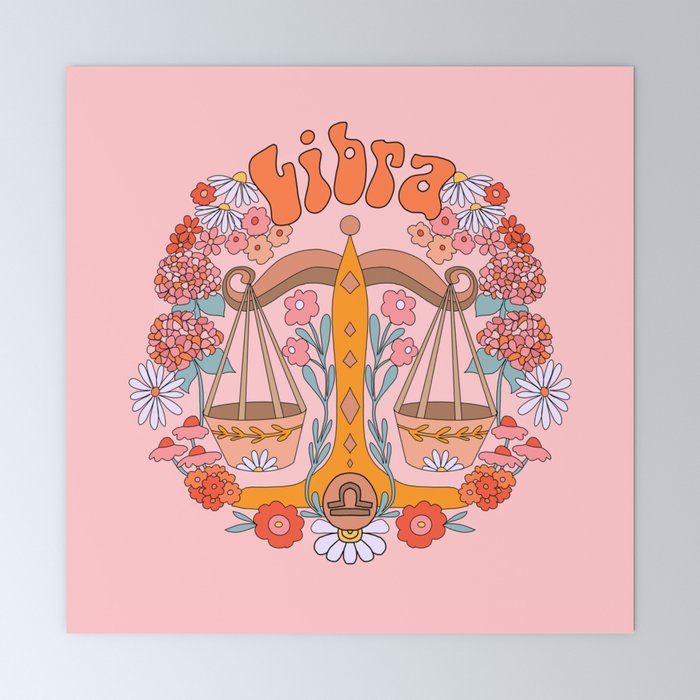 Libra Scales Zodiac Sign Digital Art by Anna W - Pixels