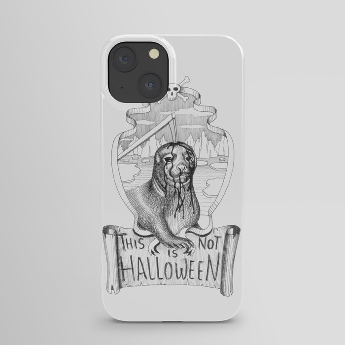 Save the seal iPhone Case