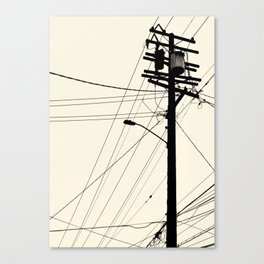Power Lines Canvas Print