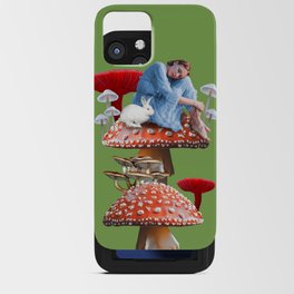 Mushroom Spring Fantasy iPhone Card Case