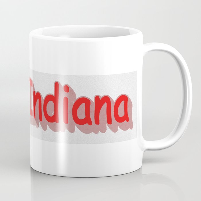 "#iLoveIndiana " Cute Design. Buy Now Coffee Mug