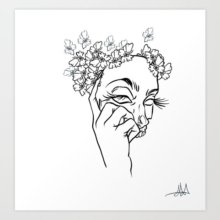 Think Before You Speak Art Print By Mermaidaspen Society6