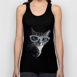 Yoshi Cat Glasses Tank Top