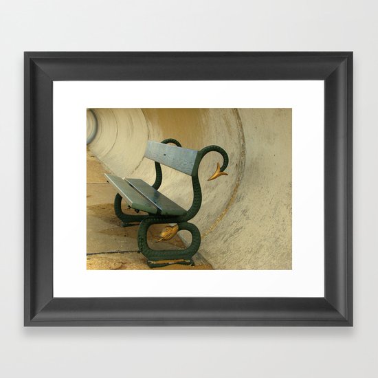 Serpent Seat Framed Art Print