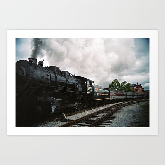 Leaving Cumberland Art Print