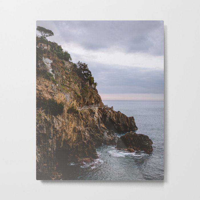 Ligurian Coast Metal Print