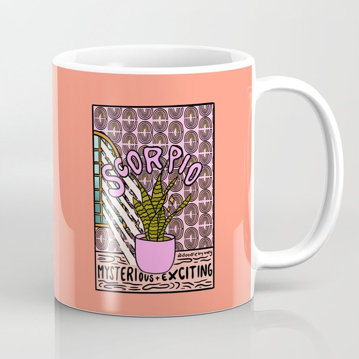 Scorpio Plant Coffee Mug