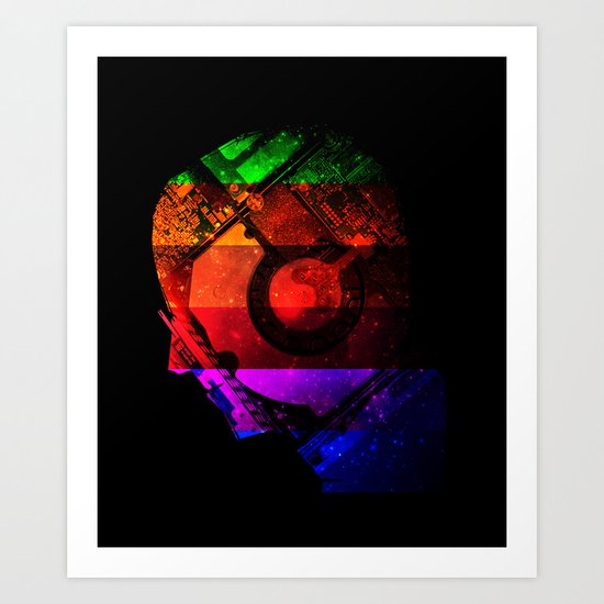 Creating Jobs Art Print