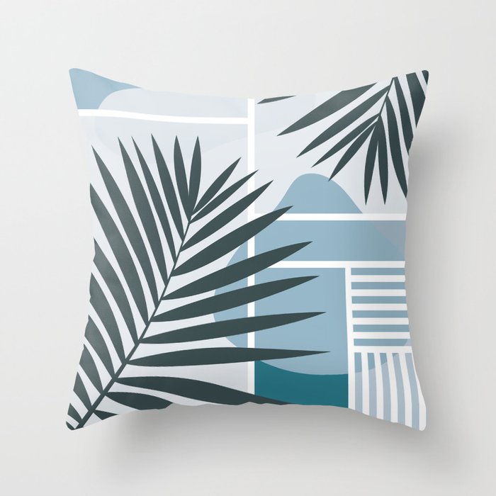 Cool Summer Breeze Throw Pillow