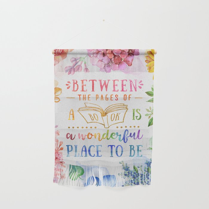 Between the pages Wall Hanging