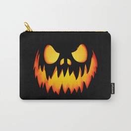 Evil Halloween pumpkin Carry-All Pouch