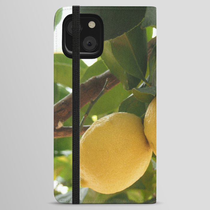 Lemon Tree iPhone Wallet Case