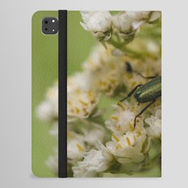 Flower and Beetle iPad Folio Case