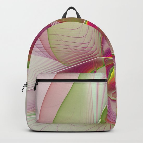 Another Colorful Beauty Abstract Fractal Art Backpack