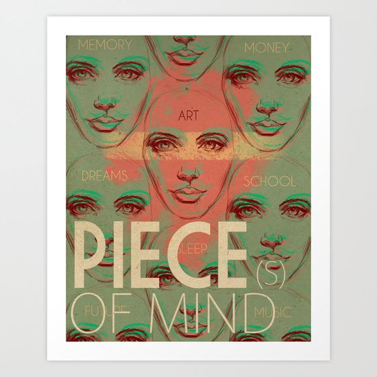 Piece(s) of Mind Art Print