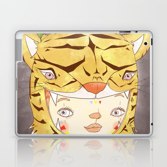 DRUNKEN TIGAAAAR Laptop & iPad Skin