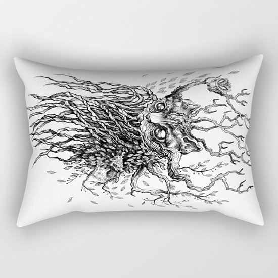 Forest Spirit Rectangular Pillow